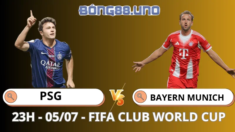 Soi kèo FIFA Club World Cup - PSG vs Bayern Munich - 05/07/2025