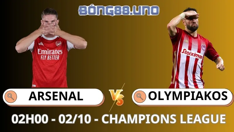 Soi Kèo Arsenal Vs Olympiakos
