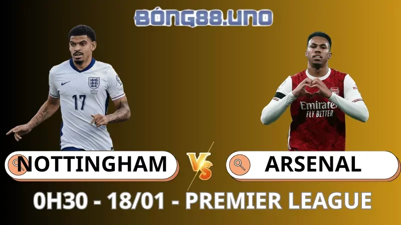 Soi Kèo Nottingham Vs Arsenal